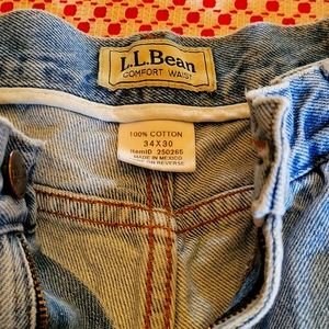 LL bean blue jeans